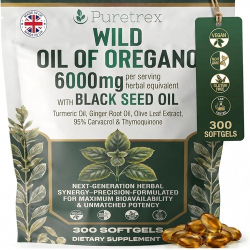 Puretrex wild oregano oil - wild,